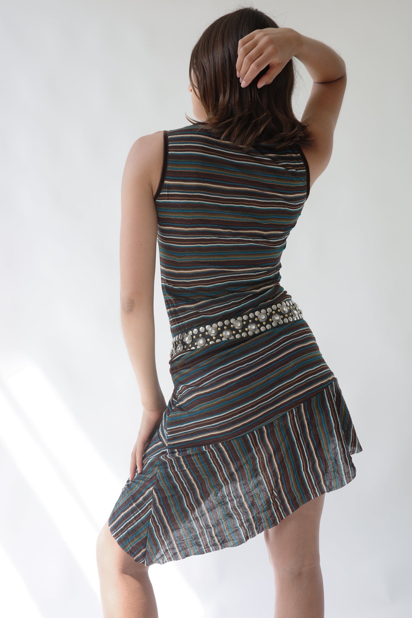 Giorgia Stripe Top - Blue