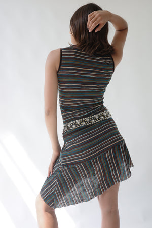 Giorgia Stripe Top - Blue